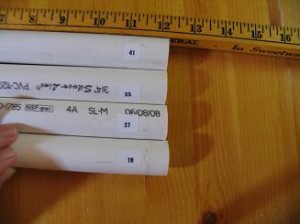 cut-four-12-inch-pieces-and-number-them-19-27-35-41