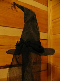<!-- AddThis Share Buttons above via filter on get_the_excerpt -->
<div class="at-above-post-cat-page" data-url="http://www.not2crafty.com/2008/09/decorative-canvas-witch-hat/" data-title="Decorative canvas witch hat"></div>
This witch hat is made from stiff canvas fabric and then painted black and scuffed up with sandpaper to give it the appearance of being old and worn. You can [...]<!-- AddThis Share Buttons below via filter on get_the_excerpt -->
<div class="at-below-post-cat-page" data-url="http://www.not2crafty.com/2008/09/decorative-canvas-witch-hat/" data-title="Decorative canvas witch hat"></div><!-- AddThis Share Buttons generic via filter on get_the_excerpt -->
<!-- AddThis Related Posts generic via filter on get_the_excerpt -->
