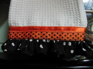 close-up-of-polka-dot-towel