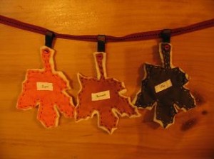 leaf-garland