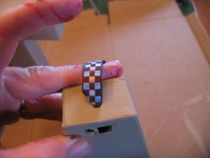 push-ribbon-through-holes