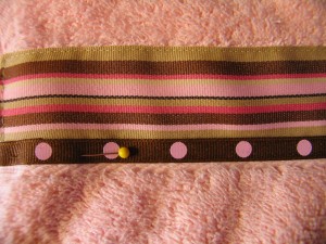 pin bottom ribbon