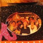 glitter pic frame