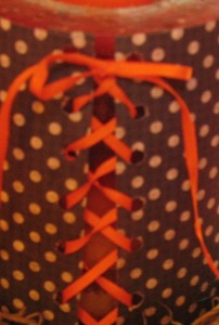 lace up candle cover