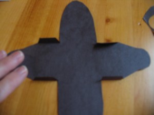 bend tabs as shown