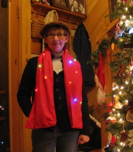 lighted scarf