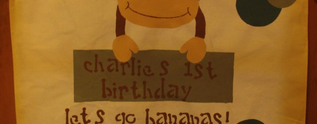 
I made this banner for my grandsons first birthday. I used his invitation as inspiration and made it out of canvas so my daughter can roll it up and save [...]