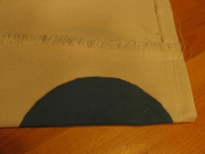 hem top as shown