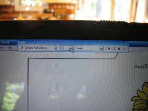 text bar box
