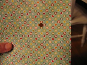 cut out hole