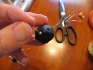 poke with pin to make eyes