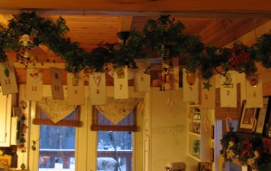 front of paper countdown to christmas banner