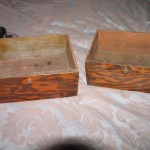 I got these two small drawers at a yard sale last summer. 