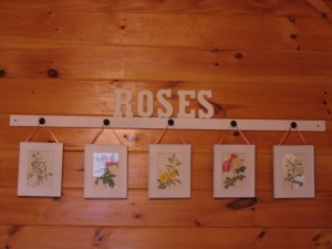 easy to make picture hanging rail