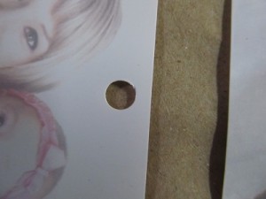 punch hole with standard paper punch