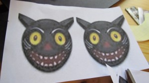find clip art on the internet and print in wallet size