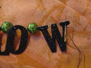 attach letters as shown