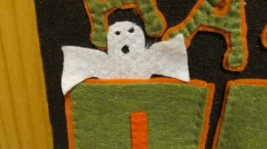 close up of ghost