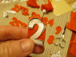 cut out numbers and letters from felt or buy pre cut