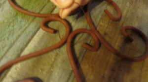 put wire through other hole