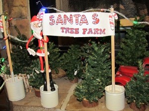 make sign with paper or fabric