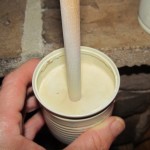 put dowel in center of can - Copy