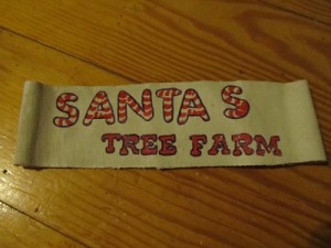 use stencils to make letters