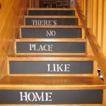 chalkboard steps