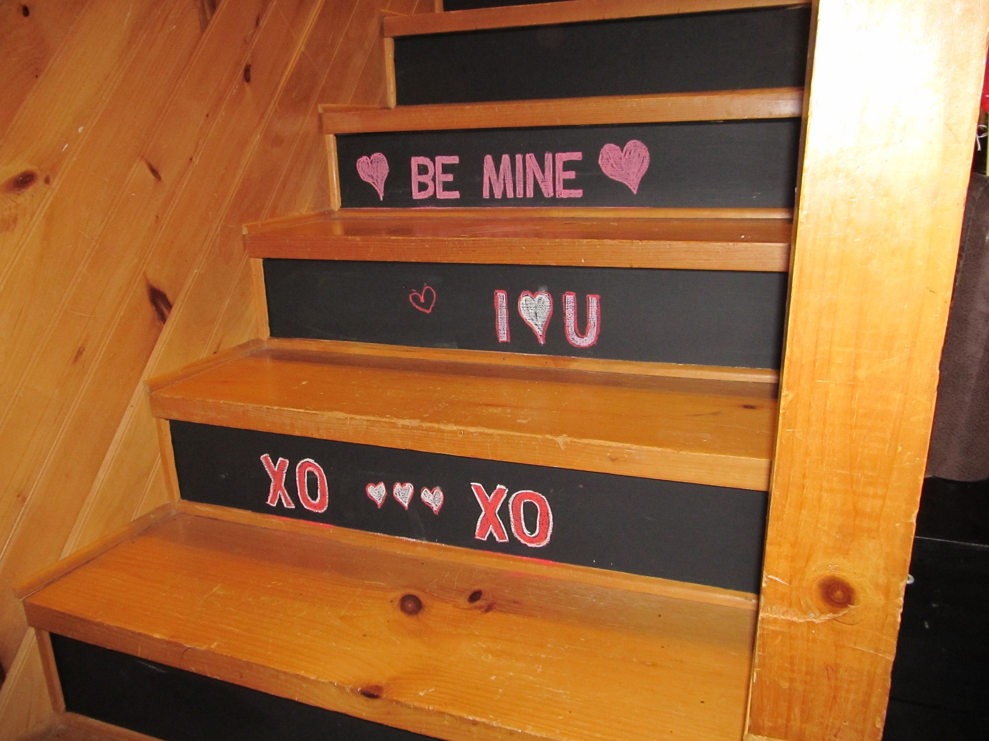 <!-- AddThis Share Buttons above via filter on get_the_excerpt -->
<div class="at-above-post-cat-page" data-url="http://www.not2crafty.com/2014/01/fun-idea-stairway/" data-title="A fun idea for your stairway"></div>
 
I got bored with the stenciling I had done on my stairs and decided I could permanently solve that problem by using chalkboard paint. This will enable me to [...]<!-- AddThis Share Buttons below via filter on get_the_excerpt -->
<div class="at-below-post-cat-page" data-url="http://www.not2crafty.com/2014/01/fun-idea-stairway/" data-title="A fun idea for your stairway"></div><!-- AddThis Share Buttons generic via filter on get_the_excerpt -->
<!-- AddThis Related Posts generic via filter on get_the_excerpt -->
