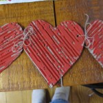 tie hearts together with twine