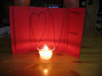 <!-- AddThis Share Buttons above via filter on get_the_excerpt -->
<div class="at-above-post-homepage" data-url="https://www.not2crafty.com/2009/01/1527/" data-title="Cute Valentines Day Craft Project – Love Candle Mural"></div>

This project is made from four pieces of balsa wood and some string.  It’s a simple project that is fun to make and very inexpensive.  This would be a fun [...]<!-- AddThis Share Buttons below via filter on get_the_excerpt -->
<div class="at-below-post-homepage" data-url="https://www.not2crafty.com/2009/01/1527/" data-title="Cute Valentines Day Craft Project – Love Candle Mural"></div><!-- AddThis Share Buttons generic via filter on get_the_excerpt -->
<!-- AddThis Related Posts generic via filter on get_the_excerpt -->
